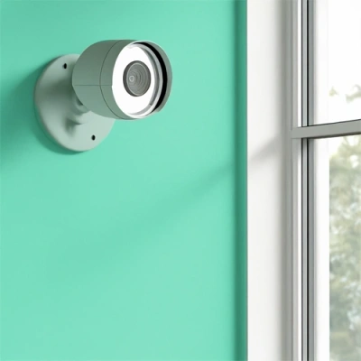 Lansing vivint camera facing a window